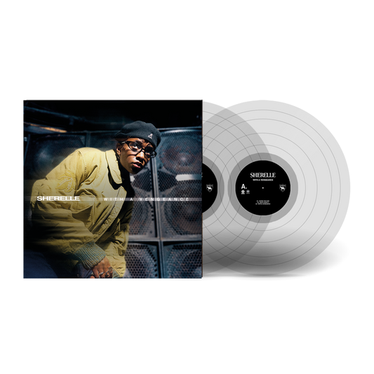 ‘WITH A VENGEANCE’  2LP - clear by SHERELLE